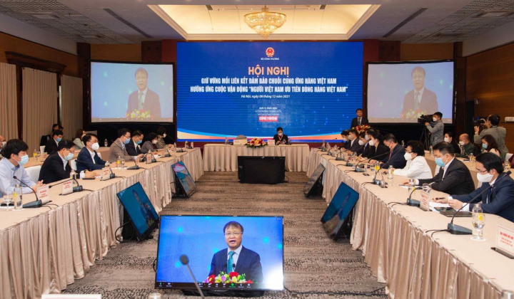 [CÔNG CHIẾU] Hội nghị Giữ vững mối liên kết đảm bảo chuỗi cung ứng hàng Việt Nam