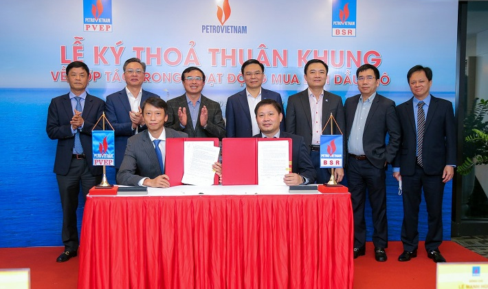 PVEP và BSR tăng cường hợp tác trong hoạt động mua bán dầu thô