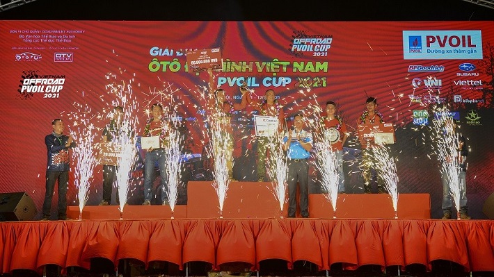 Chung cuộc giải đua xe Ô tô địa hình Việt Nam PVOIL VOC 2021