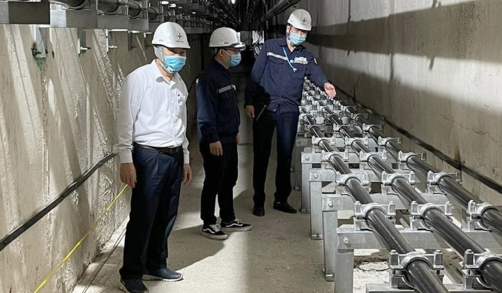 EVNPSC hoàn thành thay thế cáp dầu bằng cáp khô tổ máy 2 Nhà máy Thủy điện Hòa Bình