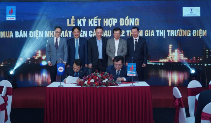 Ký kết Hợp đồng mua bán điện Nhà máy điện Cà Mau 1 và 2