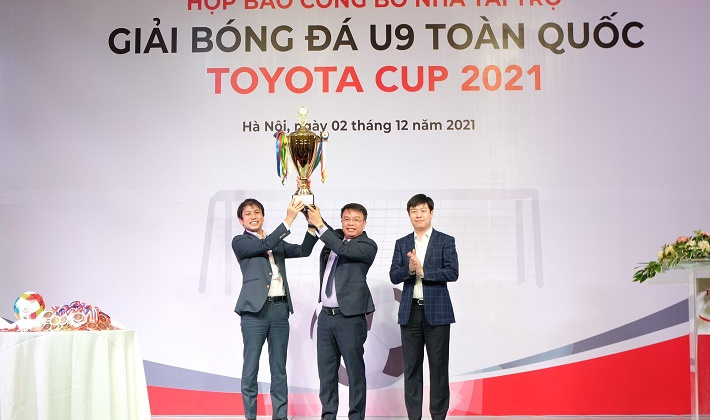 Khởi động giải Bóng đá U9 toàn quốc TOYOTA CUP 2021