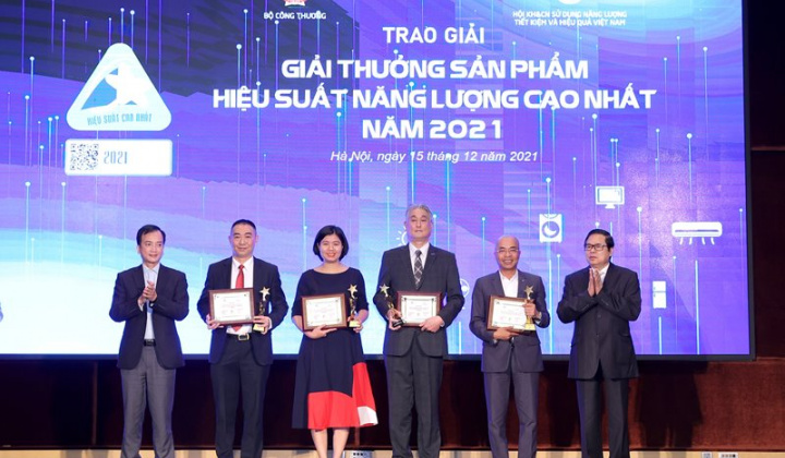 Điện Quang – Thương hiệu chiếu sáng đạt Hiệu suất năng lượng cao nhất năm 2021