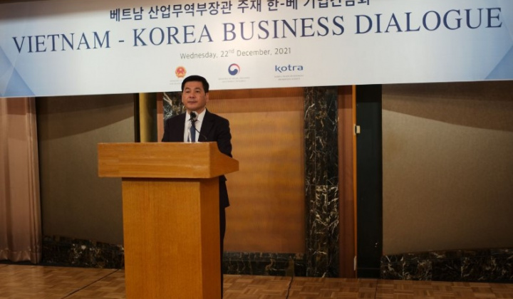 Thúc đẩy hợp tác thương mại, công nghiệp và năng lượng Việt Nam - Hàn Quốc