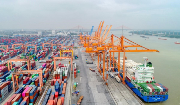Hơn 700 triệu tấn hàng hoá thông qua cảng biển Việt Nam trong năm 2021