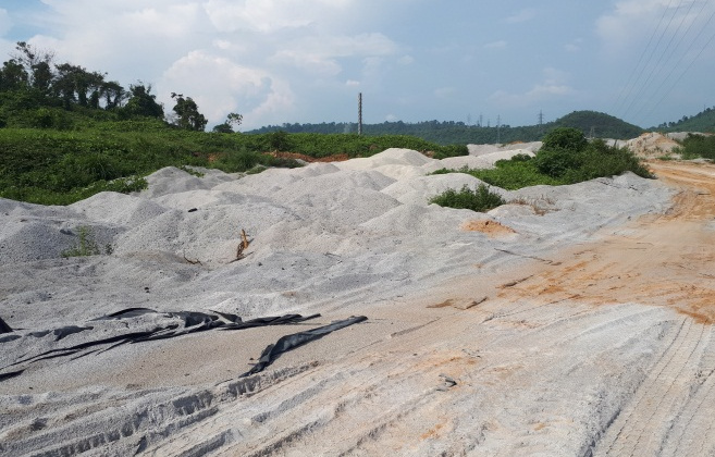 Ứng dụng công nghệ “bê tông” polyme xử lý xỉ thải phopho vàng