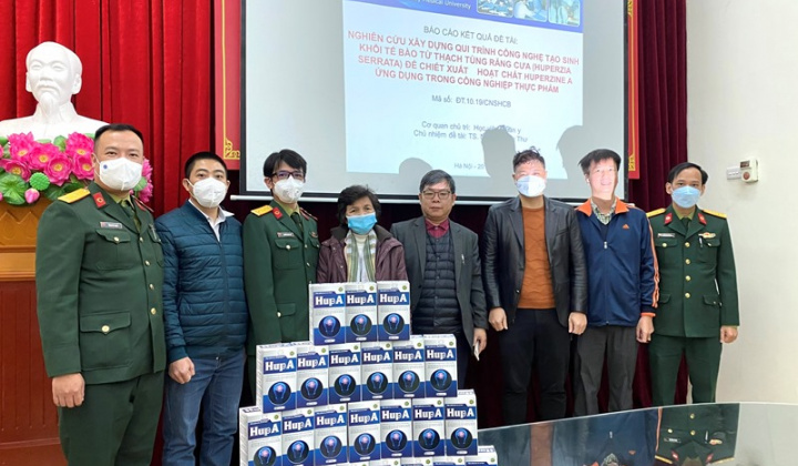 Chiết xuất hoạt chất HupA từ Thạch tùng răng cưa hỗ trợ điều trị sa sút trí tuệ