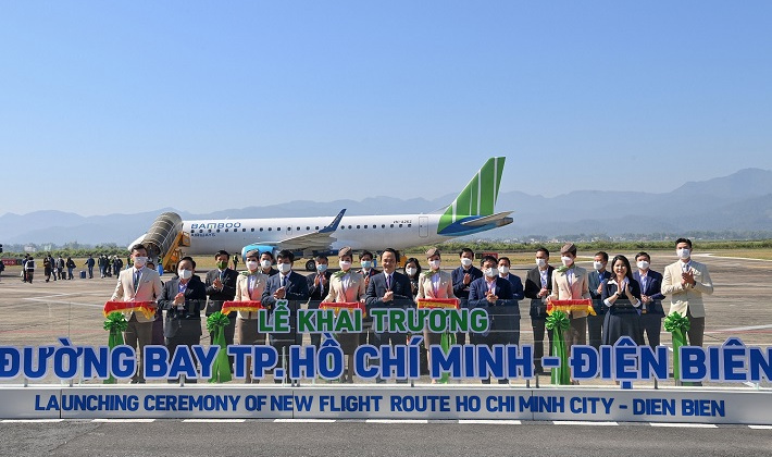 Điện Biên có đường bay thẳng đầu tiên kết nối với Thành phố Hồ Chí Minh