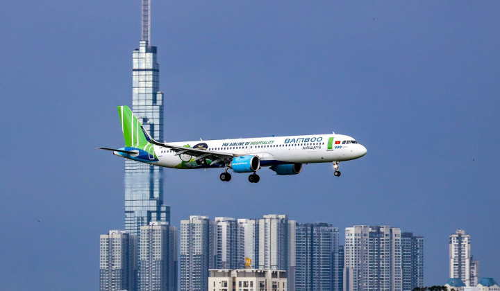 Bamboo Airways tăng tần suất nhiều đường bay nội địa đi Hà Nội, TP HCM, Đà Nẵng từ 1/12