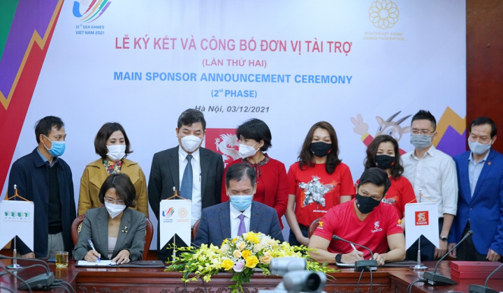 SABECO chính thức trở thành nhà tài trợ kim cương của SEA Games 31