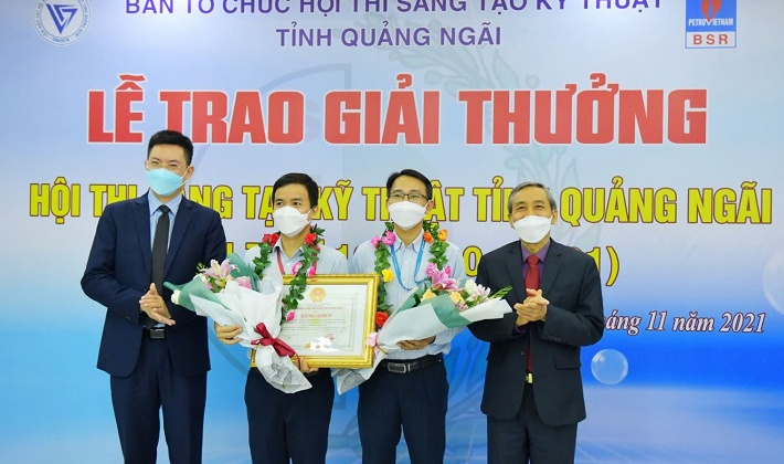 BSR đạt 7 giải thưởng tại Hội thi Sáng tạo Kỹ thuật tỉnh Quảng Ngãi lần thứ 12