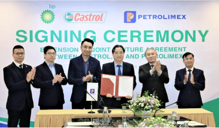 Castrol và BP ký kết gia hạn hợp đồng liên doanh với Tập đoàn Xăng dầu Việt Nam