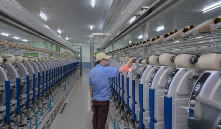 Vinatex Phú Hưng khánh thành Nhà máy Sợi quy mô 2,28 vạn cọc