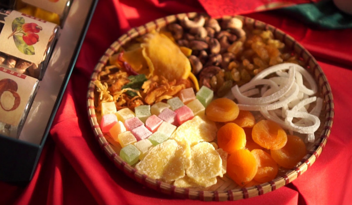 Bí mật khay mứt Tết của người Việt