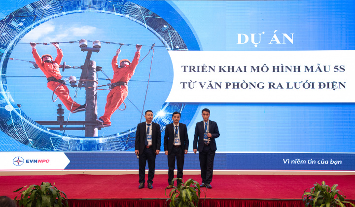 EVN NPC: Giải pháp nhân rộng mô hình cải tiến năng suất 5S từ văn phòng ra lưới điện
