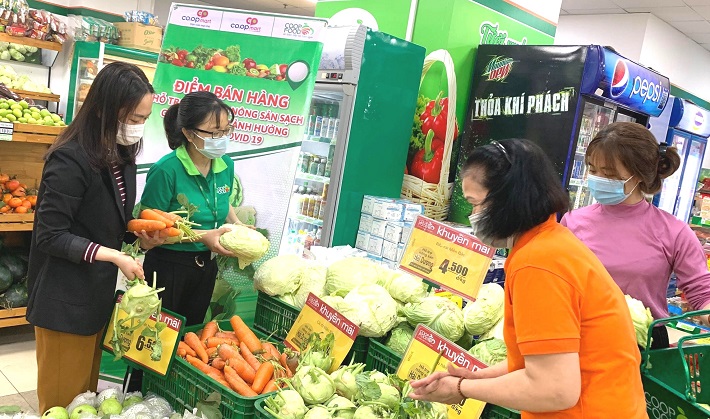 Kịp thời cung ứng hàng hóa tại các địa phương có dịch Covid-19 bùng phát trở lại
