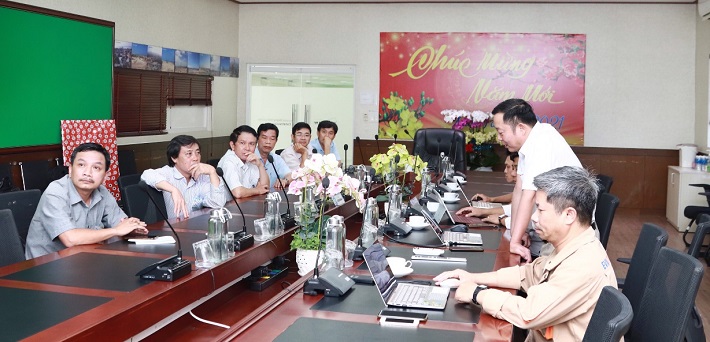 Công ty Thủy điện Trị An đến trao đổi kinh nghiệm tại Nhà máy Nhiệt điện Vĩnh Tân 4