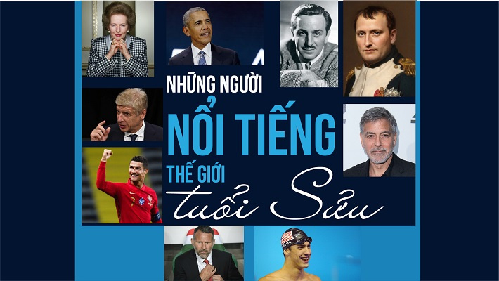 Những người nổi tiếng thế giới tuổi Sửu