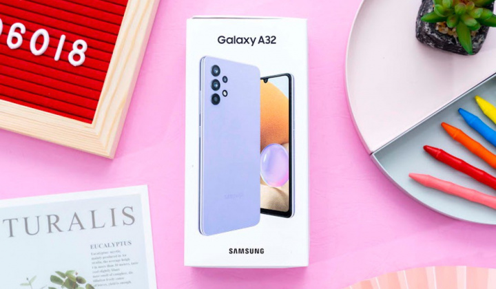 Galaxy A32 chính thức ra mắt tại thị trường Việt Nam, giá dưới 7 triệu đồng