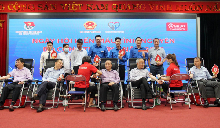 Bộ Công Thương: Sôi nổi tinh thần hiến máu vì cộng đồng