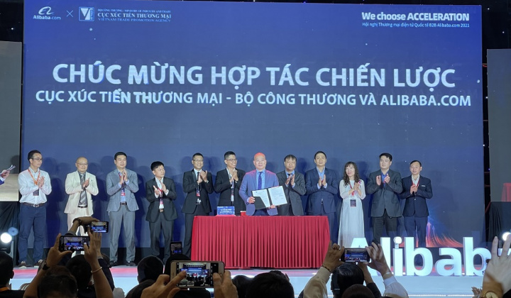 Alibaba.com cam kết hỗ trợ 10.000 doanh nghiệp Việt
