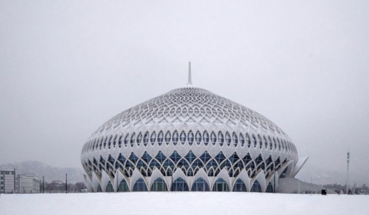 Khám phá nhà hát khổng lồ mang dáng dấp nhà thờ Hồi giáo ở Trung Quốc