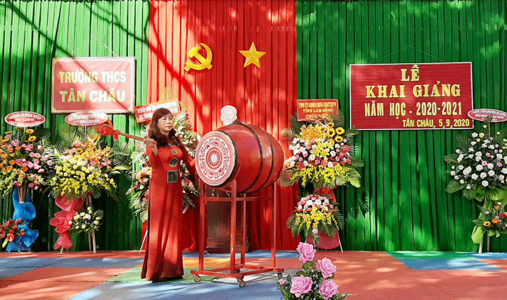 Trường THCS Tân Châu- huyên Di Linh: Tích cực đổi mới, nâng cao chất lượng giáo dục toàn diện