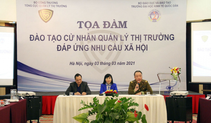 Những điểm mới trong đào tạo cử nhân quản lý thị trường