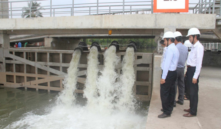 EVNSPC lập phương án tăng cường cấp điện chống hạn mặn