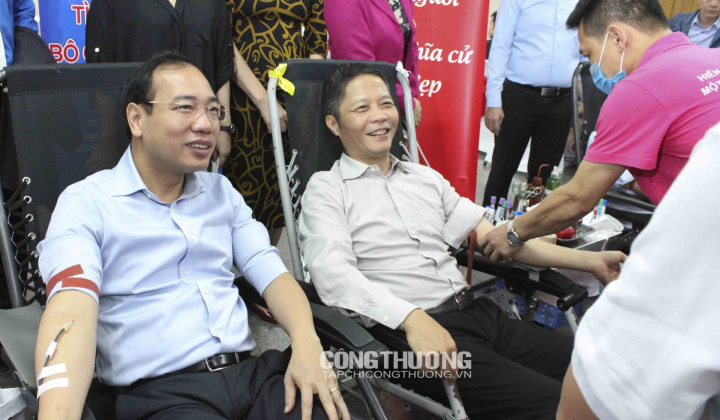 Bộ Công Thương tổ chức Chương trình hiến máu tình nguyện năm 2021