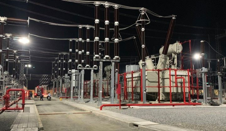 Đóng điện hạng mục mở rộng Trạm biến áp 500 kV Dốc Sỏi