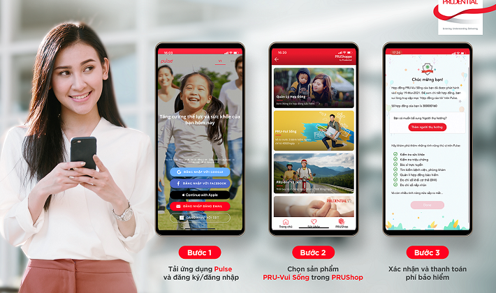 Prudential ra mắt sản phẩm bảo hiểm trực tuyến mới “Pru - Vui Sống”