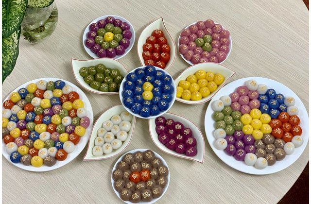 Rực rỡ sắc màu Tết Hàn thực