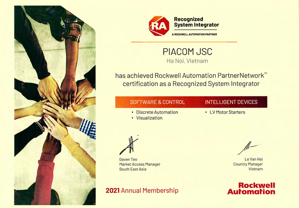 PIACOM - 12 năm liên tiếp đạt chứng chỉ RcSI