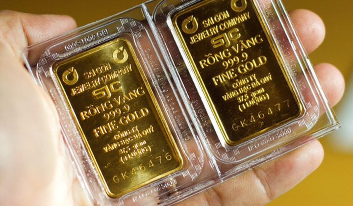 Giá vàng thế giới chạm mức cao nhất 7 tuần trở lại đây