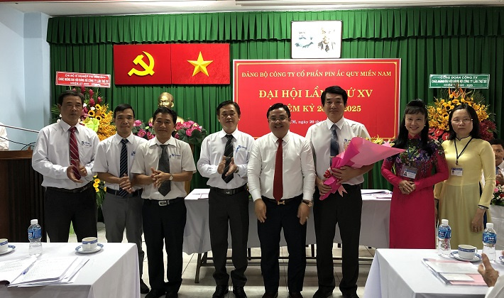 Công tác phát triển Đảng tại Công ty CP Pin Ắc quy Miền Nam - Kim chỉ nam cho thành công của doanh nghiệp