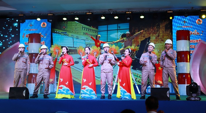 Nhiều cung bậc cảm xúc tại Hội diễn văn nghệ EVNGENCO 3 năm 2021