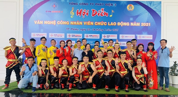 Công ty Nhiệt điện Phú Mỹ đạt giải nhì toàn đoàn tại hội diễn văn nghệ EVNGENCO 3 năm 2021