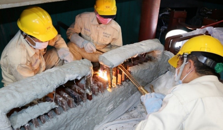 Thủy điện Sê San 3A tự xử lý thành công 74 thanh dẫn bị hỏng lớp cách điện