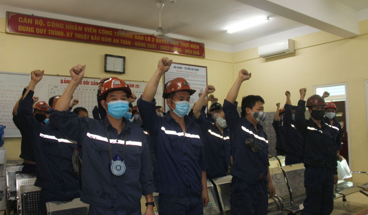 TKV: Các đơn vị  đồng loạt hưởng ứng Tháng hành động về AT-VSLĐ và Tháng công nhân năm 2021