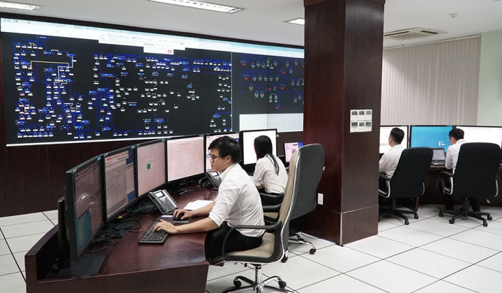 Trung tâm Điều hành SCADA - EVN SPC: Vận hành trực tuyến lưới điện tại 21 tỉnh, thành phía Nam