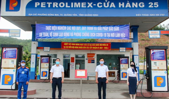 Xí nghiệp Xăng dầu Quảng Ninh: Vinh danh các CHXD dẫn đầu thi đua tháng 4/2021
