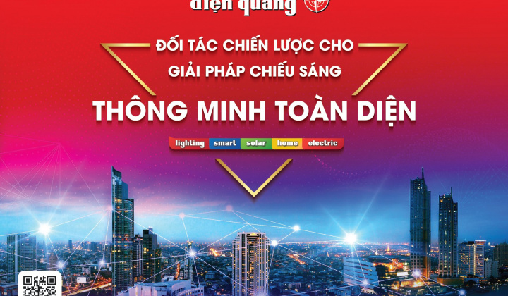 Điện Quang - Tập đoàn công nghệ cung cấp các giải pháp chiếu sáng thông minh toàn diện