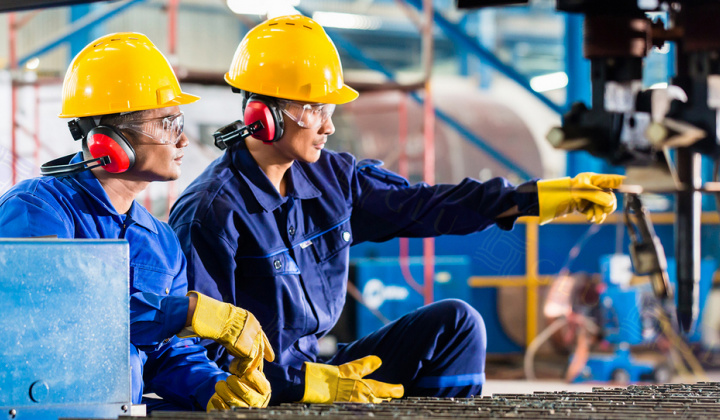 Mô hình tác động của trao quyền tâm lý, công bằng phân phối đến sự cam kết gắn bó với tổ chức của người lao động