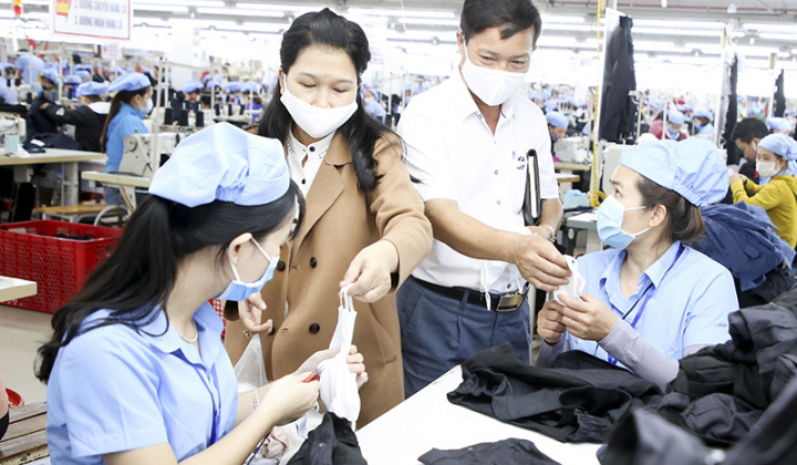 Hướng dẫn công nhân lao động phòng, chống dịch Covid-19 tại nơi làm việc