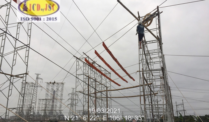 Hoàn thành cải tạo đường dây 220kV Phả Lại – rẽ Nhiệt điện Hải Dương