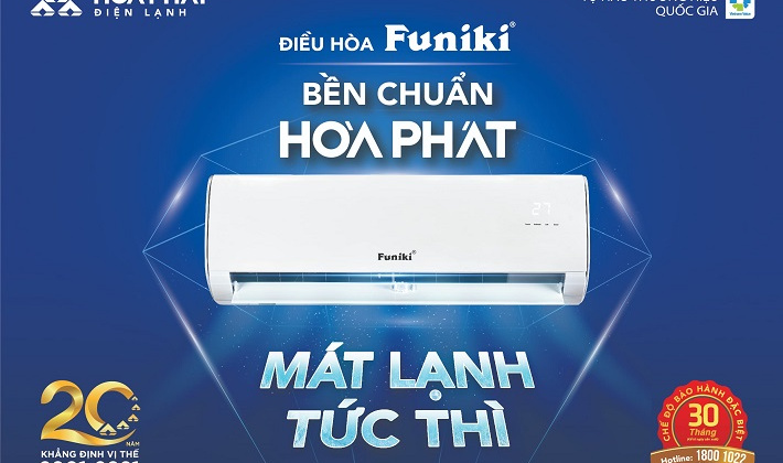 Khám phá chiếc Điều hòa Funiki “Bền chuẩn Hòa Phát”