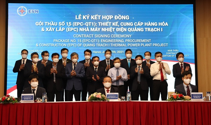 Ký kết gói thầu hơn 30 ngàn tỷ đồng cho Nhà máy Nhiệt điện Quảng Trạch I