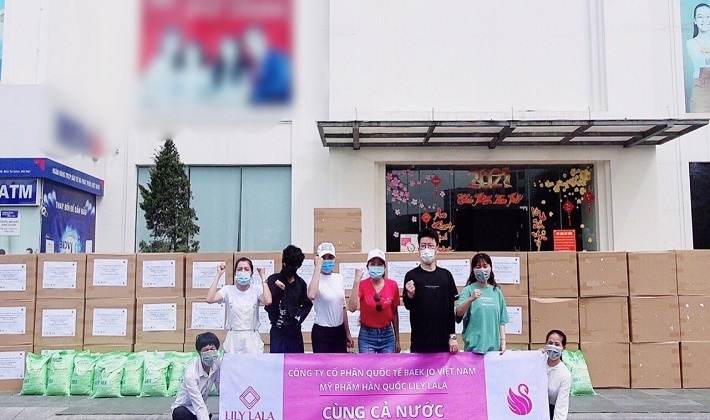 Lily Lala chia sẻ yêu thương cùng Bắc Giang đẩy lùi Covid-19