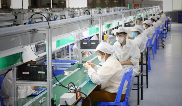 Sản xuất công nghiệp chế biến chế tạo 5 tháng tăng mạnh 12,6%